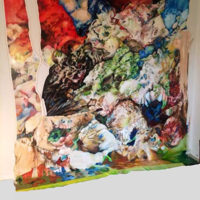 PG, 2014, Oil on Canvas, 10 x 12 feet